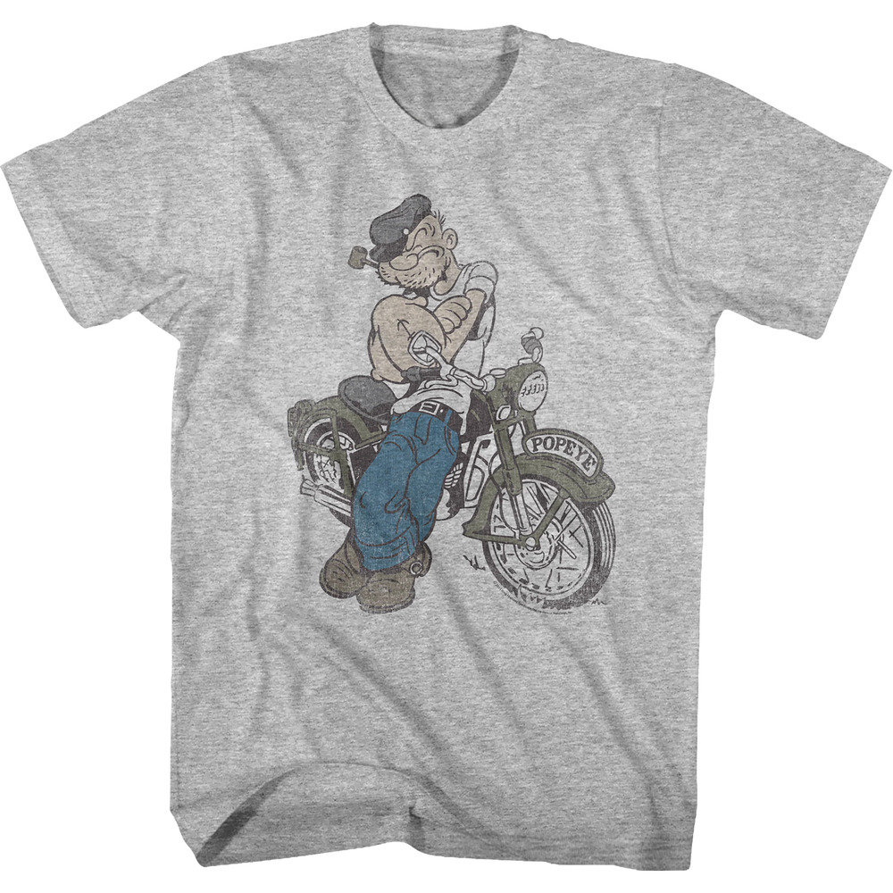 Motorcycle Popeye Tshirt
